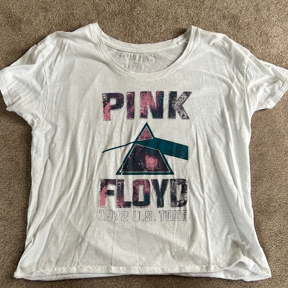 PINK Victoria's Secret Tops - PINK white graphic tee